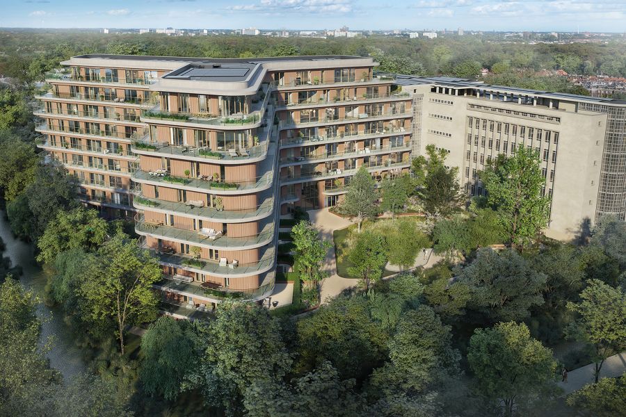 Ypsilon Park, ontworpen vanuit het landschap