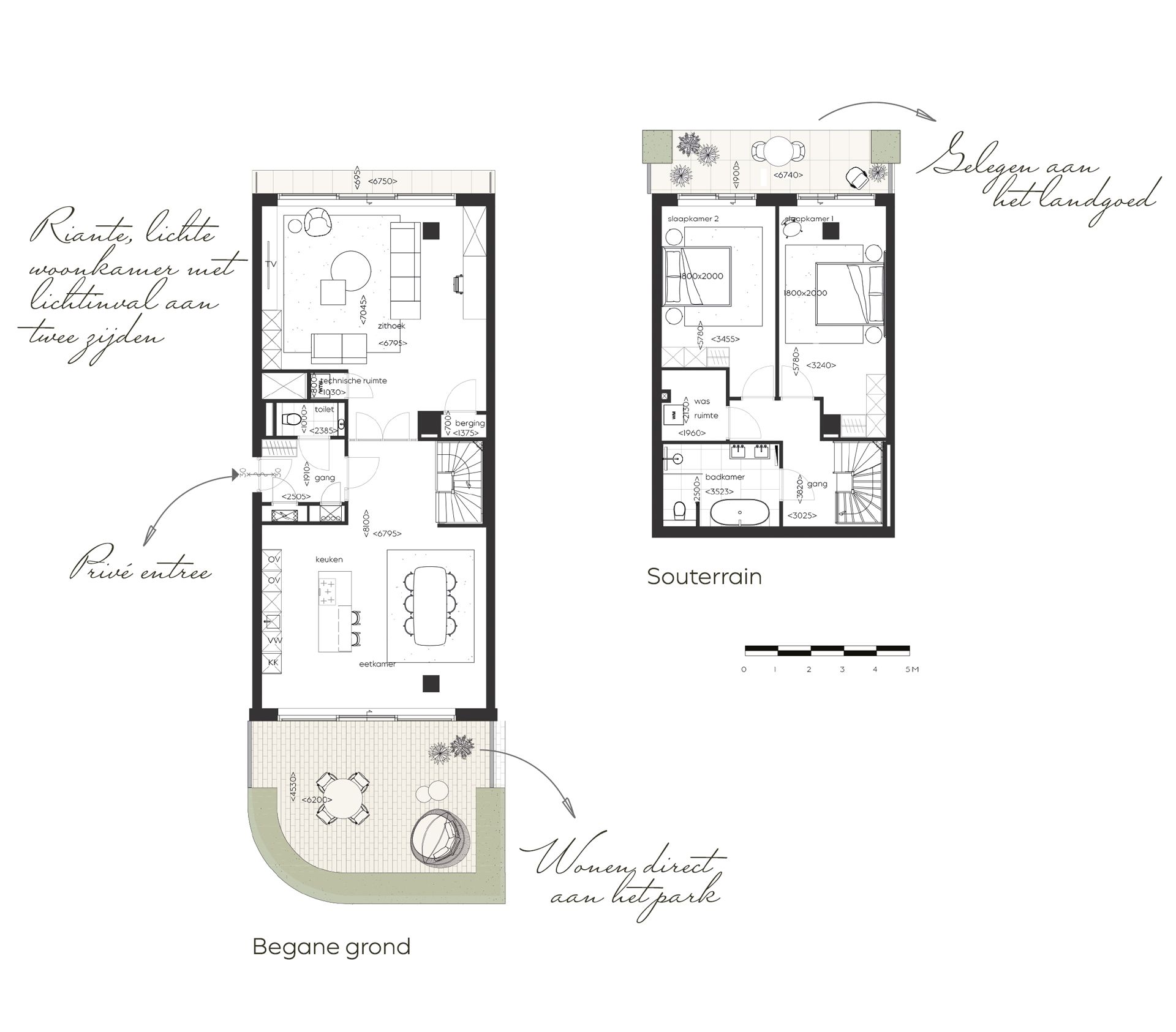 Inspiratieplattegrond  The Courtyard Residence 